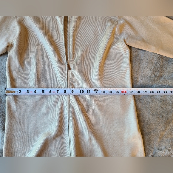 Ellen Tracy silk blend zip cardigan Small - Picture 3 of 9